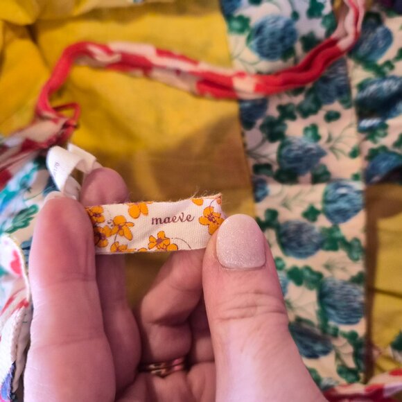 Maeve Anthropologie patch silhouette fit flare dress - Picture 3 of 4